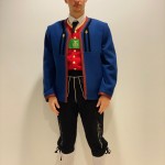 Unsere neue Tracht am feschen Model ...