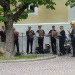 Zuvor Prozession im Kleinformat