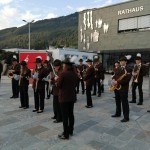 ... ein zweites Standkonzert ...