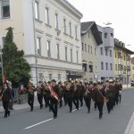 … bevors zum Einmarsch zum 2. PK geht.