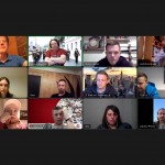 Der Ausschuss sitzt zuhause und ...